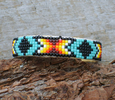 Native American Indian Beaded Bracelet-I